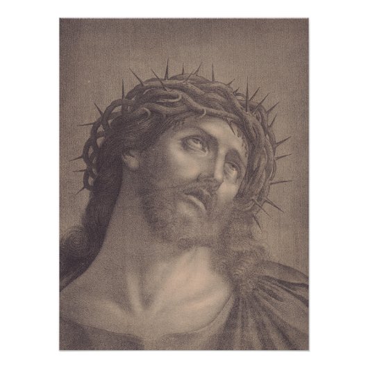 Heiliges Gesicht Jesu Christi Poster (Vorderseite)
