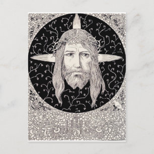 Heiliges Gesicht Jesu Christi Postkarte