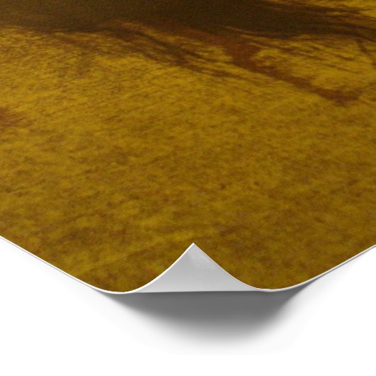 Heiliges Gesicht Jesu Christi / Schleier Veronicas Poster (Ecke)