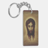 Heiliges Gesicht Jesu Christi Schlüsselanhänger (Vorderseite links)
