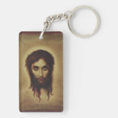 Heiliges Gesicht Jesu Christi Schlüsselanhänger (Rückseite)