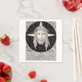 Heiliges Gesicht Jesu Christi Serviette (Beispiel)