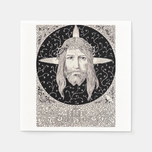Heiliges Gesicht Jesu Christi Serviette (Vorderseite)