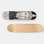 Heiliges Gesicht Jesu Christi Skateboard (Horizontal)