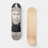 Heiliges Gesicht Jesu Christi Skateboard (Vorderseite)