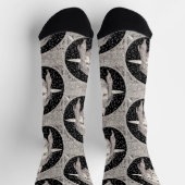 Heiliges Gesicht Jesu Christi Socken (Oben)