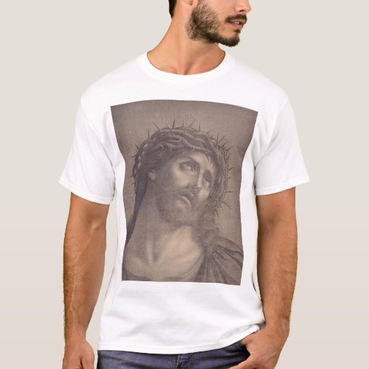 Heiliges Gesicht Jesu Christi T-Shirt (Vorderseite)