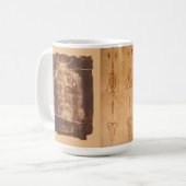 Heiliges Gesicht Jesu - Das Kraut der Turiner Tass Kaffeetasse (Vorderseite Links)