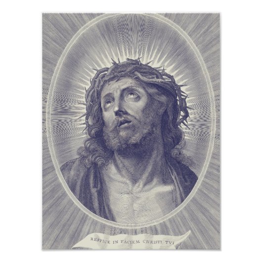 Heiliges Gesicht Jesu Fotodruck (Vorne)