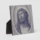 Heiliges Gesicht Jesu Fotoplatte (Vorderseite)