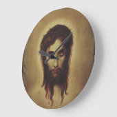 Heiliges Gesicht Jesu Große Wanduhr (Winkel)
