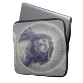 Heiliges Gesicht Jesu Laptopschutzhülle (Vorderseite Links)
