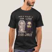 Heiliges Gesicht Unser Herr Jesus Christus Shroud  T-Shirt (Vorderseite)