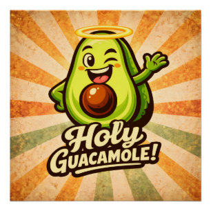 Heiliges Guacamole - Guac Pack - Foodie-Freunde Poster