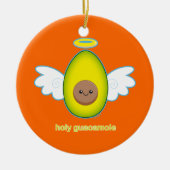Heiliges Guacamole Keramik Ornament (Vorne)