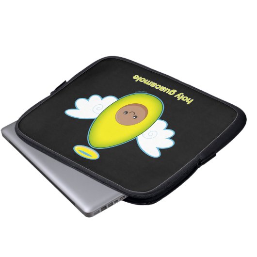 Heiliges Guacamole Laptopschutzhülle (Vorne Knopf)