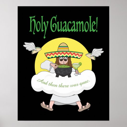 Heiliges Guacamole-Poster Poster (Vorne)
