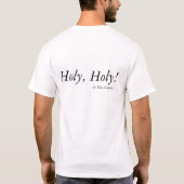 Heiliges heiliges T-Shirt (Rückseite)