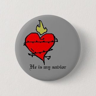 Heiliges Herz Button