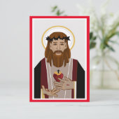 Heiliges Herz des Gebets (Stehend Vorderseite)