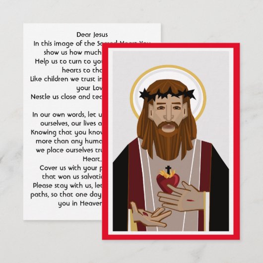 Heiliges Herz des Gebets (Vorne/Hinten)