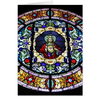 Heiliges Herz des Jesus-Buntglas-Fensters
