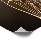 Heiliges Herz, Heilige Geometrie Poster (Ecke)