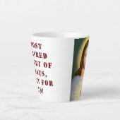 Heiliges Herz Jesu Anpassbare Latte-Tasse Milchtasse (Vorderseite)