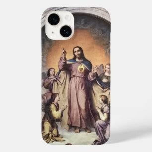 Heiliges Herz Jesu Bewundert von den Heiligen Enge Case-Mate iPhone 14 Hülle