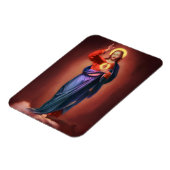 Heiliges Herz Jesu Christi Magnet (Linke Seite)
