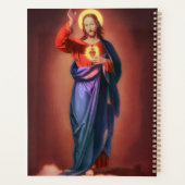 Heiliges Herz Jesu Christi Planer (Rückseite)