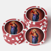 Heiliges Herz Jesu Christi Pokerchips (Stapel)
