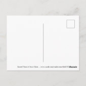 Heiliges Herz Jesu Christi Postkarte (Rückseite)