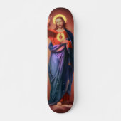 Heiliges Herz Jesu Christi Skateboard (Vorne)
