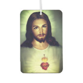 Heiliges Herz Jesu Fotos Auto Luft Freshener Autolufterfrischer (Vorderseite)