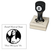 Heiliges Herz Jesu Gebet Gummistempel (Stempel)