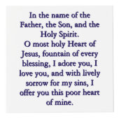 Heiliges Herz Jesu Gebetwürfel Würfel (Vorderseite)