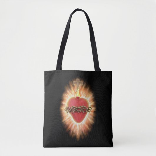 Heiliges Herz Jesu Hope Tote Tag Tasche (Vorderseite)
