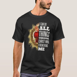 Heiliges Herz Jesu kann ich alles durch T-Shirt
