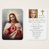 Heiliges Herz Jesu Katholische Beerdigung essbar (Vorne & Hinten)