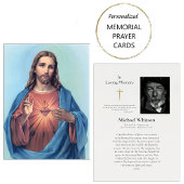 Heiliges Herz Jesu katholische Beerdigung Gebetska Platzkarte