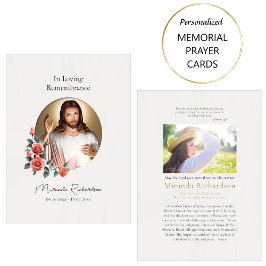 Heiliges Herz Jesu katholische Beerdigung Gebetska Platzkarte