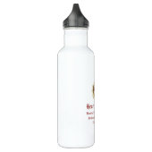 Heiliges Herz Jesu Katholische Wasserflasche Edelstahlflasche (Links)