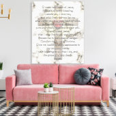 Heiliges Herz Jesu Kreuzes Leinwanddruck (Insitu (Wohnzimmer))