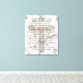 Heiliges Herz Jesu Kreuzes Leinwanddruck (Insitu (Holzboden))