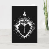 Heiliges Herz Jesu Männer Frauen Jesus Christus Ch Karte (Vorderseite)