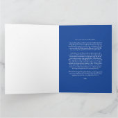 Heiliges Herz Jesu mit Schändchengebet Dankeskarte (Innenseite)