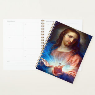 Heiliges Herz Jesu mit Schändchengebet Planer