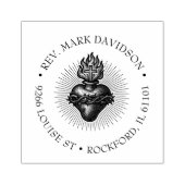 Heiliges Herz Jesu Religiöse göttliche Barmherzigk Gummistempel (Prägung)