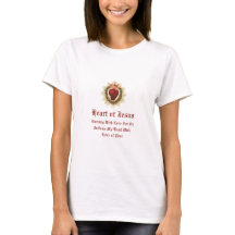 Heiliges Herz Jesu T - Shirt der Frauen